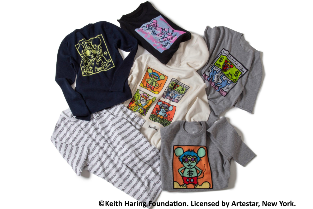 KEITH HARINGとのカプセルコレクション第2弾の写真